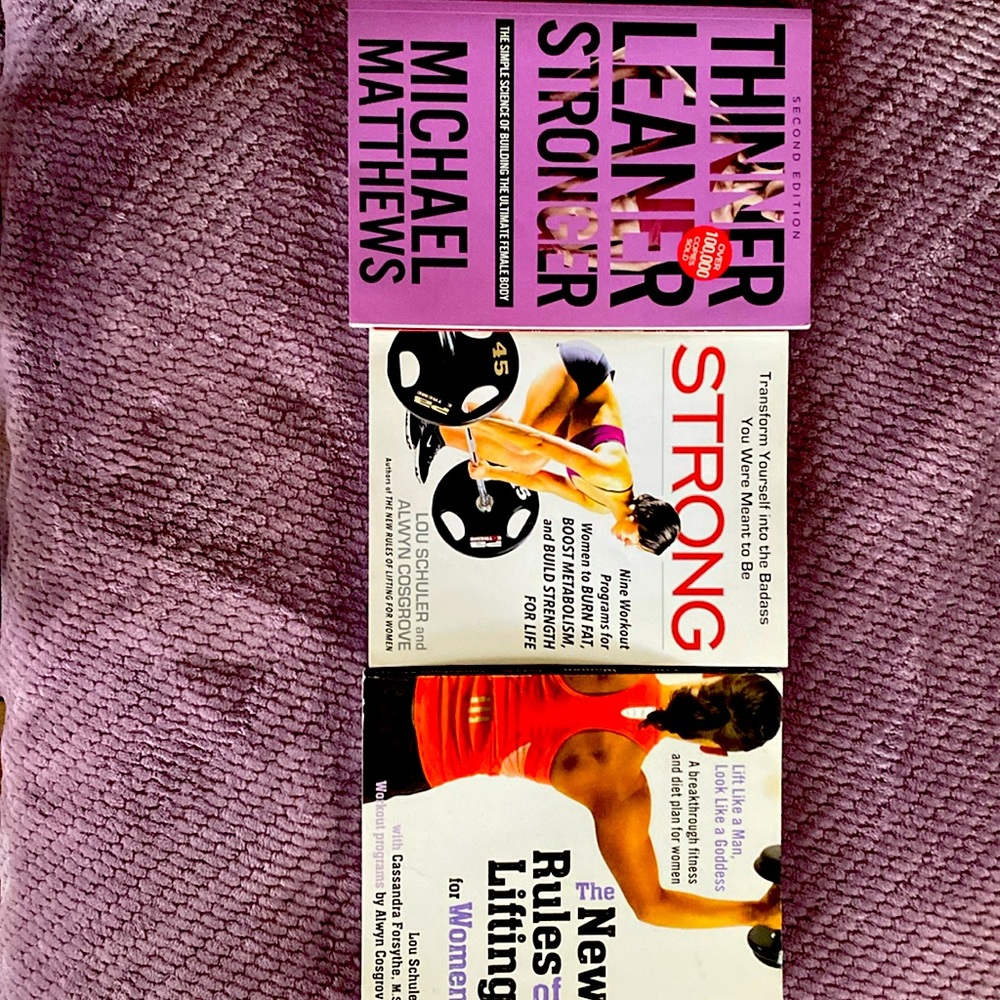 Fitness for Women! Three Books!